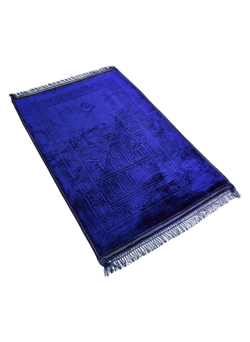 T G H Premium Anti-Slip Prayer Mat for Comfortable Praying, Adhesive Protective Backing, Corrosion-Resistant, Durable Design (80x120 cm)  - Image 1