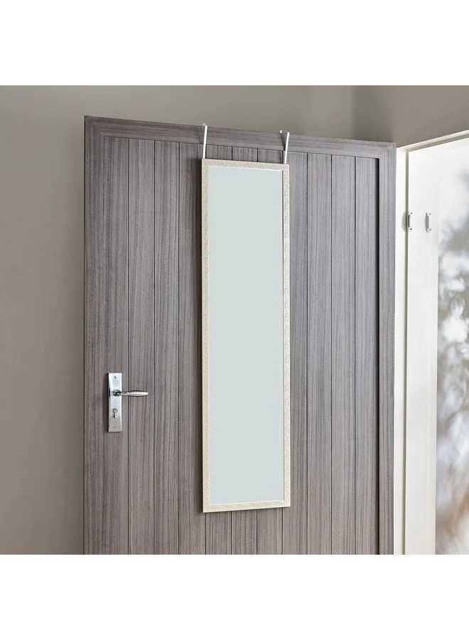 Home Box Brecklyn Over the Door Mirror 34 x 124 x 1.1 cm