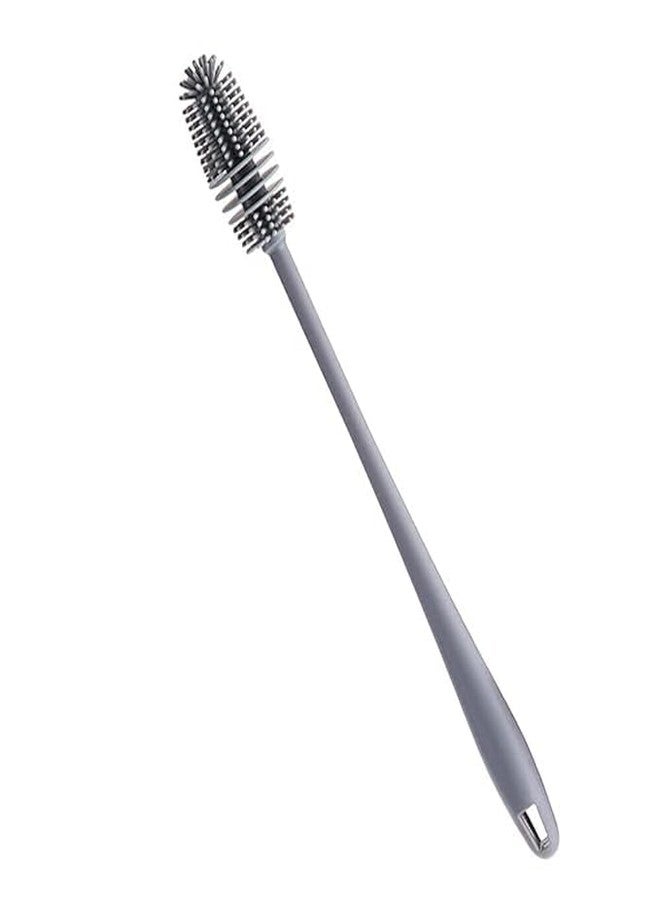 VEMPIX Long Handle Silicone Bottle Cleaner Brush for Washing Water Bottle || Solution Bottle Mug Cleaning Brush - Image 1