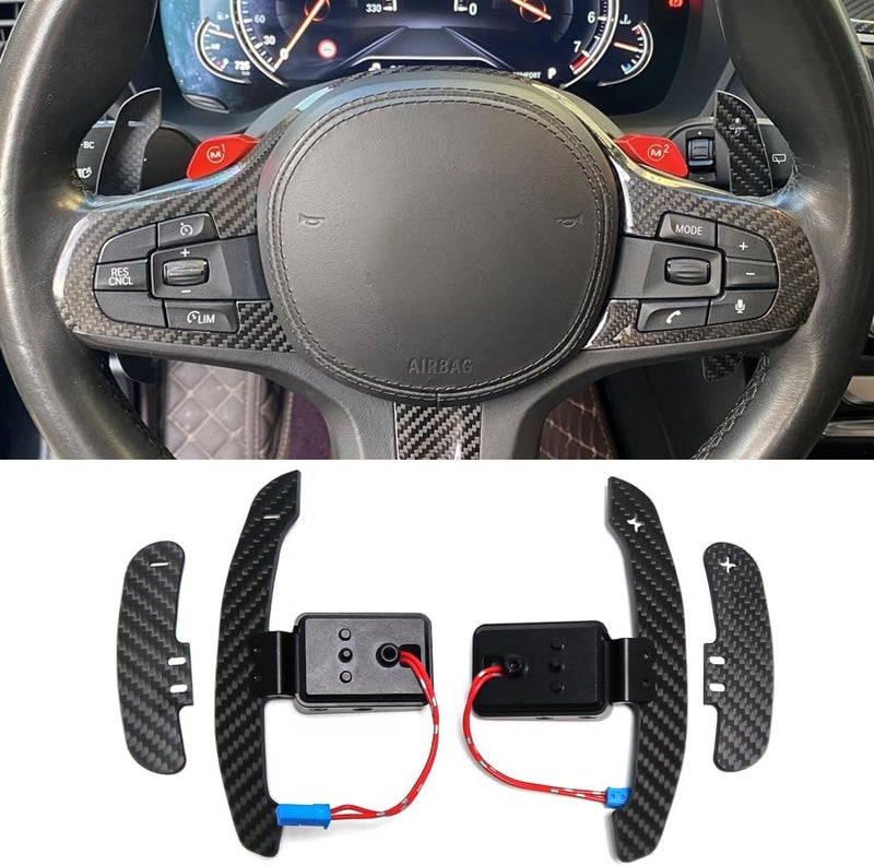 Yipmotiv Magnetic Carbon Fiber Paddle Shifter for BMW & Toyota Supra - Image 1