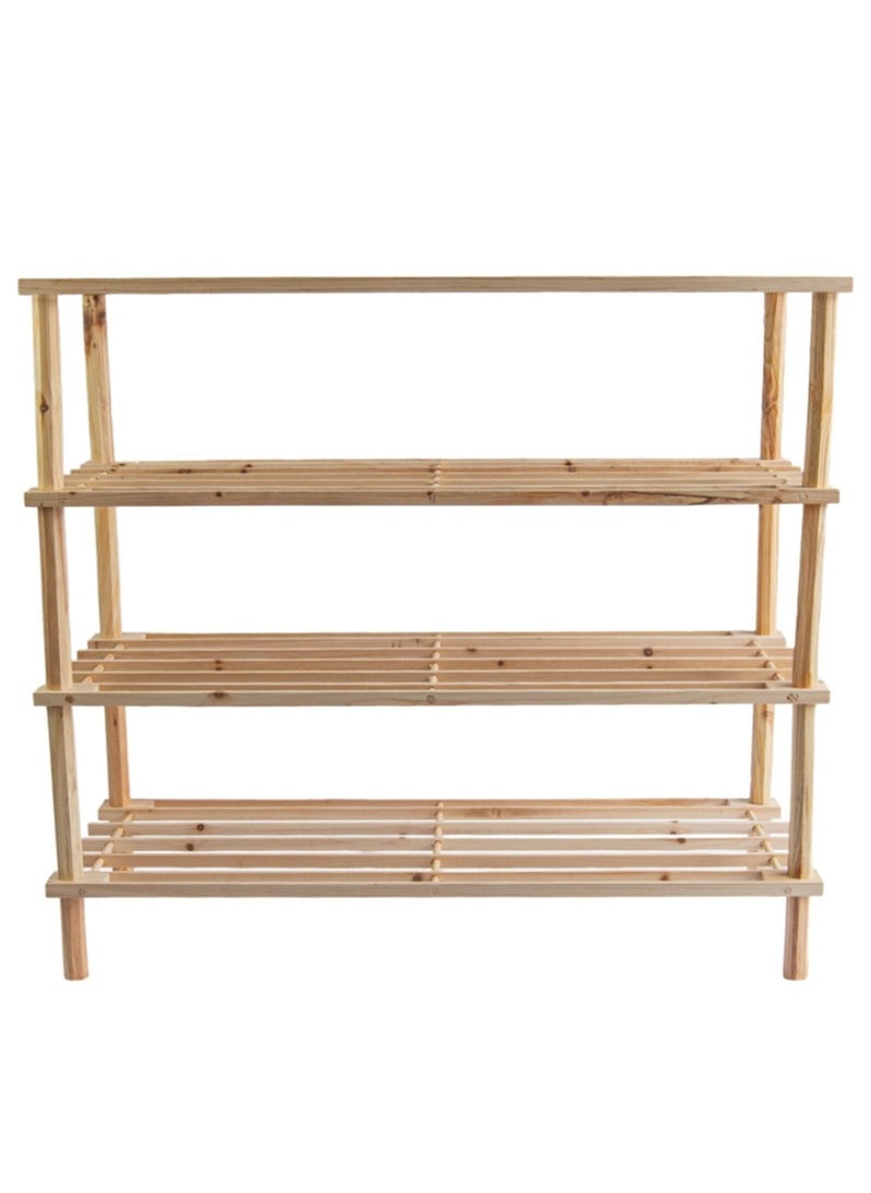 رف الأحذية الخشبي - Image 1