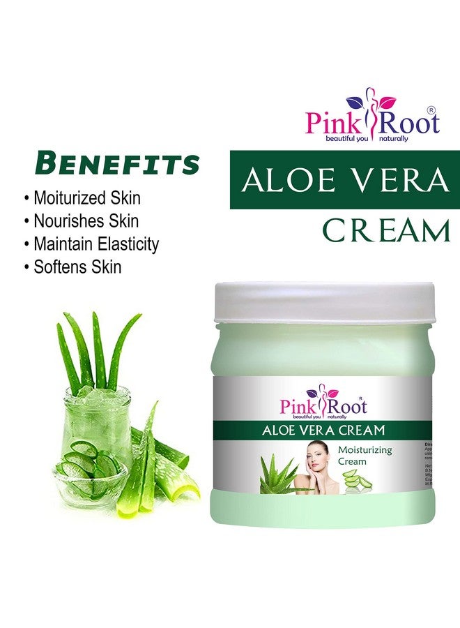 Pink Root Aloe Vera Moisturizing Cream 500ml - Image 4