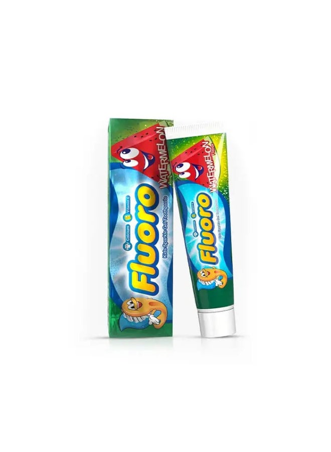 Fluoro Watermelon Flavor Toothpaste 50G - Image 3