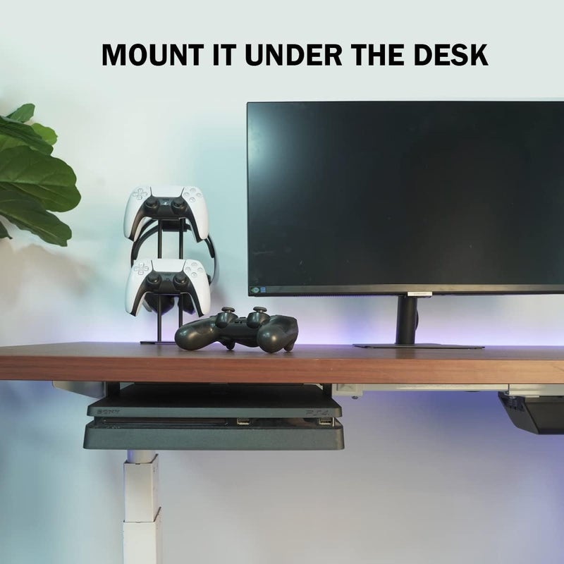 حامل حائط لجهاز PS4 Slim، يُثبت على الحائط أو تحت المكتب، معدن صلب... - Image 5