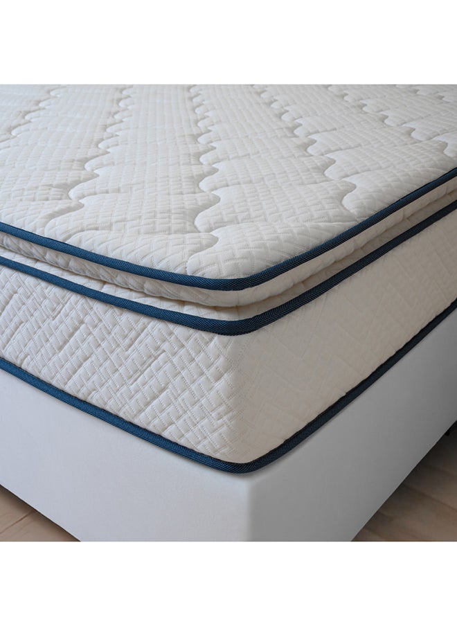 Bed and Mattress Zone Coral Pillow Top Bonnell Spring Mattress 200x200 Super King Size  - Image 3