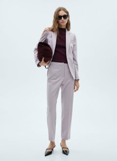 MANGO Tailored Fitted Suit Blazer  - Image 4