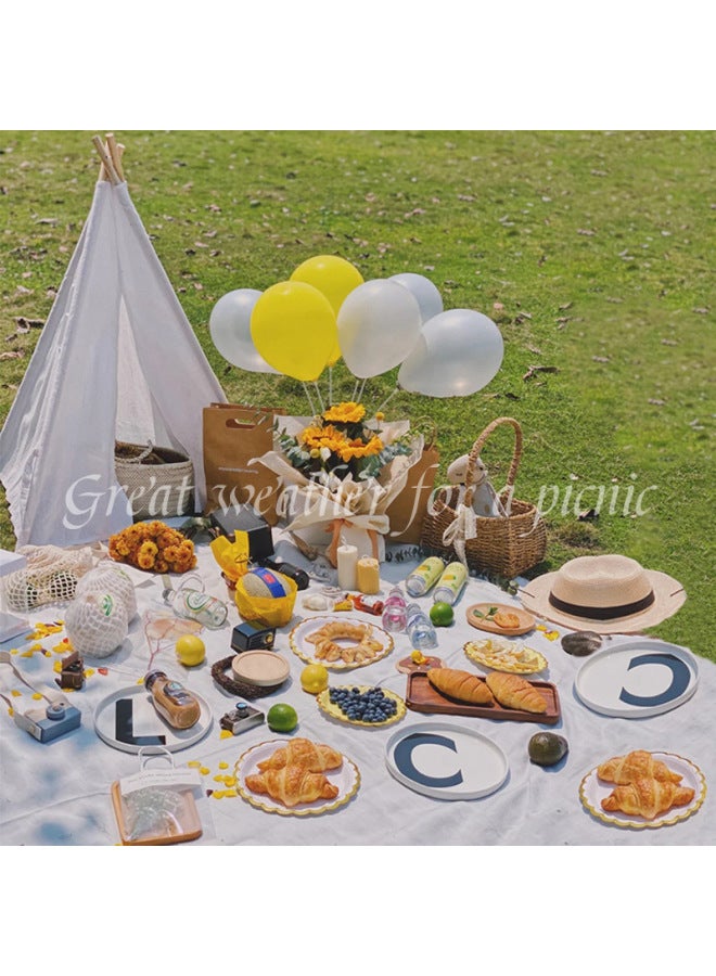 Kindergarten Doll House Tent Small Account Outside Photograph Photography Going Out Indian Tent Children's Family - Image 3