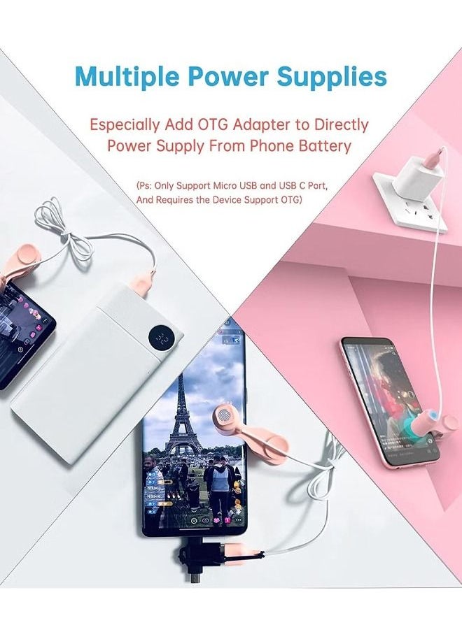 Generic - Auto-clicker Device for Mobile Phone and Tablet Computer Screen,Screen Simulated Finger Clicking USB Simulator Gaming Shopping Giving a Like in Tiktok Lightning Deal Live Broadcasts (Pink） - Image 1