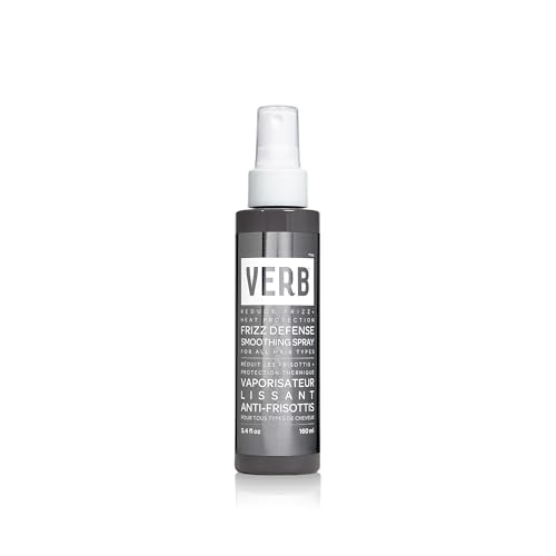 VERB Frizz Defense Smoothing Spray 54 fl oz AntiFrizz Shield Heat Protection for Sleek Blowouts No Parabens Gluten or Harmful Sulfates All Hair Types - Image 1
