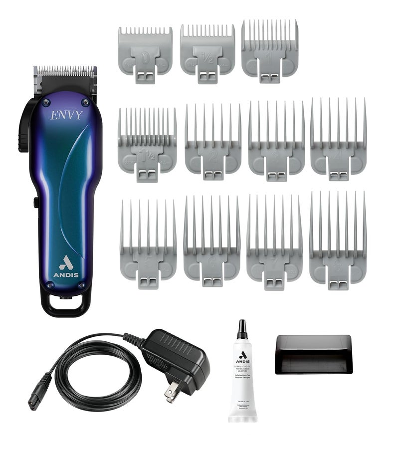 Andis 560968 Limited Edition Galaxy Envy Li Cordless Clipper, Rechargeable Hair Clipper, Adjustable Blade, Close Cutting Zero Gapped - Image 2