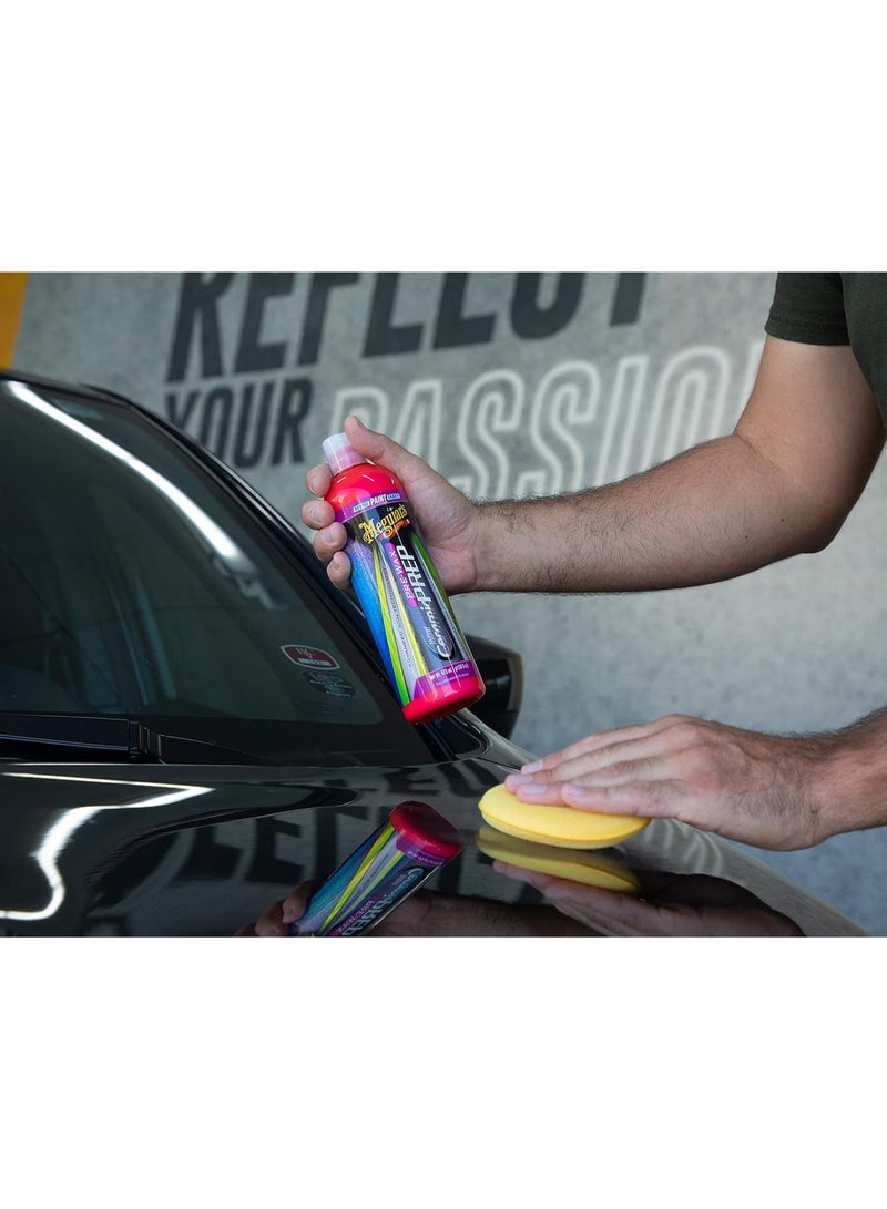 ميجوايرز G220416 هايبرد سيراميك بريـب – منظف سطح الطلاء ومُعزز اللمعان – يزيل العيوب الخفيفة لتحسين التصاق السيراميك – 473 مل - Image 2