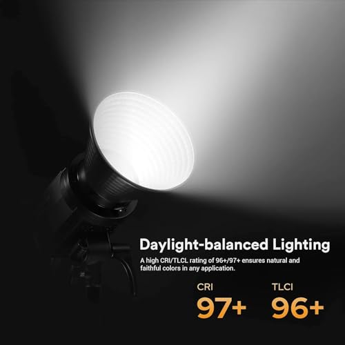 Godox Litemons LA200D LED Video Light, 5600K, Bowens Mount, CRI 96+ TLCI 97+, 8 FX Effect, 0-100% Dimming, APP Control, for Film Shooting, Wedding, Live Broadcast, Portrait - Image 3
