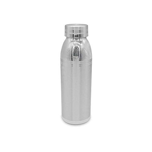 MAA SILVER Pure Silver Water Bottle Leak-Proof & Bacteria Free Non-Toxic 400ml (97 Purity)(220 Grams Silver) - Image 1
