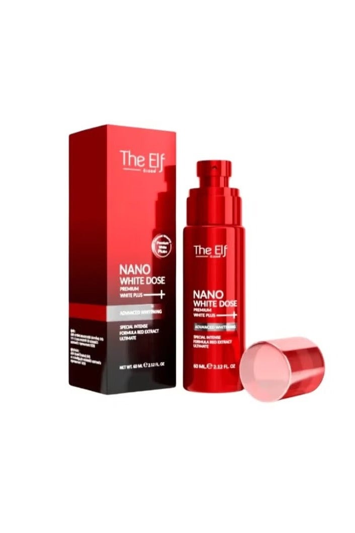 The Elf Nano White Dose Premium Serum – Advanced Red Extract Skin Radiance Booster | 60ml - Image 1