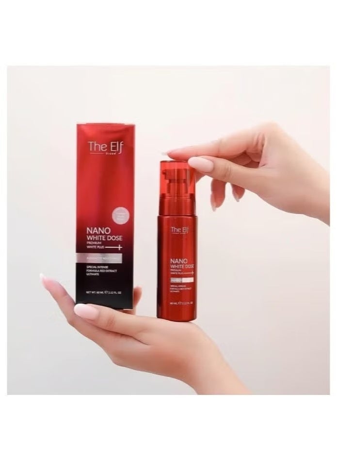 The Elf Nano White Dose Premium Serum – Advanced Red Extract Skin Radiance Booster | 60ml - Image 2