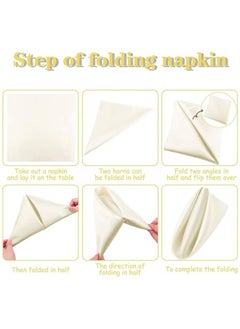 10 Pieces Satin Napkin Square 43 x 43 cm Dinner Napkins Weddings Party Napkin Soft Table Napkins for Romantic Weddings Party Dinner Decoration Smooth Fabric Washable Weddings and Dinners - pzsku/Z22844D832FA12BAC57E4Z/45/_/1720520969/e54269ba-2a1c-4067-aa5c-af634a9ce2d3