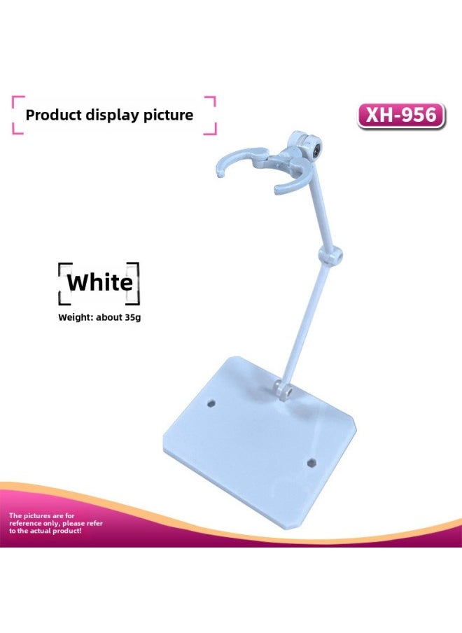 HG/RG/BB/SDrobot Soul Bracket Clip Waist Suitable For Gundam Model Hand Doll SHF Saint-Color:Xh-956 Bracket: White  - Image 1