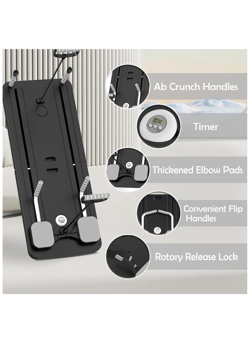 RATSAW - Pilates Reformer Machine with Timer, Foldable Pilates Machine for Home Use and Gym Workout, 4 in 1 Pilates Board, Suitable for Advanced and Beginners Users - Image 1