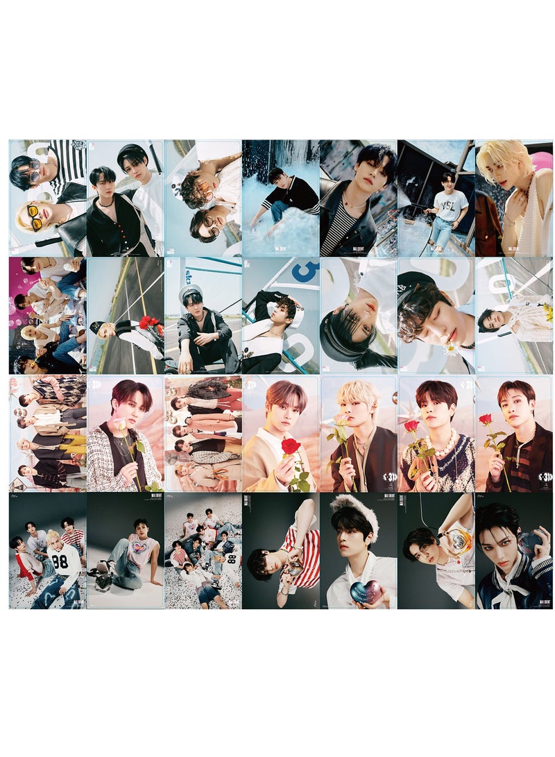 SKYLO 55-Piece Stray Kids New Album Maxident Lomo Cards - Image 4