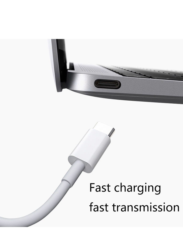 Type C To Type C Data Sync Fast Charging Cable 20W White PD Fast charge Cable USB C to USB C for iPhone 15 Pro/15 Pro Max/15/15 Plus, iPad mini 6, MacBook Pro/Air, iPad Pro, Samsung S23+, Huawei P60, etc white  - Image 4