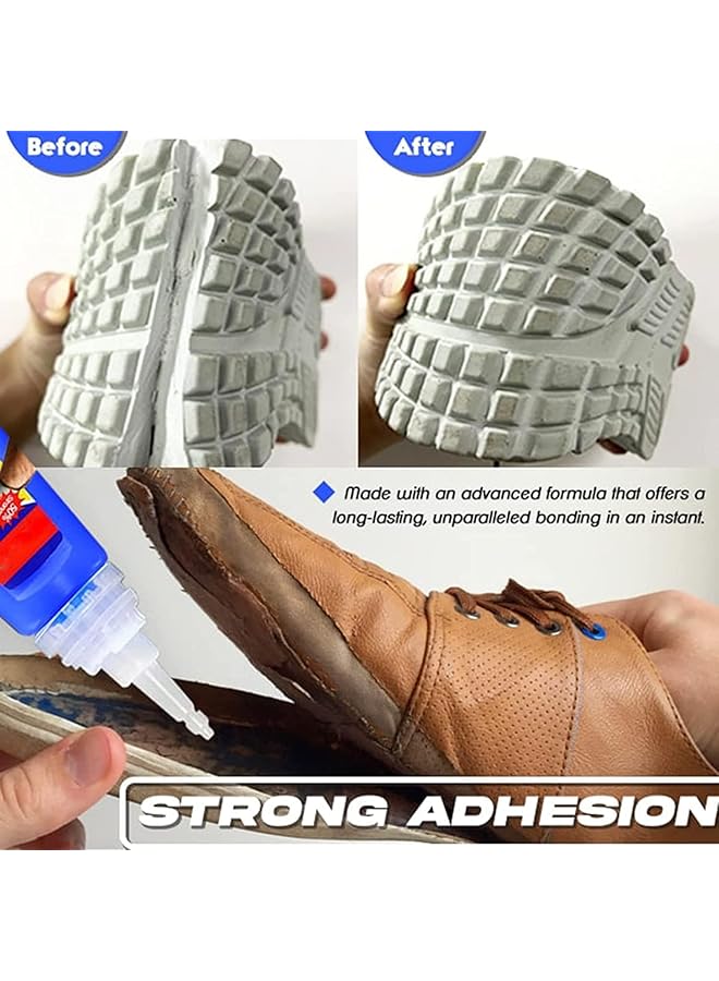 erorex Multipurpose High Grade Bonding Glue Super Glue For Metal Multipurpose Premium Adhesive Glue Super Fast Curing Adhesive All Purpose Repair Glue For Bonding Metal Plastic Wood 5Pcs - Image 2