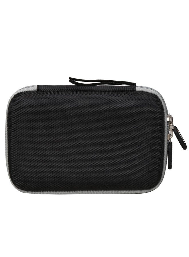Aproca Case Compatible with Casio fx-9750GIII Standard Graphing Calculator, Portable Storage Bag for Accessories -Black with Grey Zipper (Case Only) - Image 3