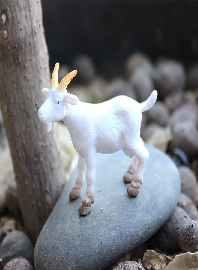 MAOMIA 30 Pcs Miniature Goat Figurines Easter Cake Toppers, Mini Sheep Figurines DIY Craft Plant Pot Fairy Garden Landscape Decor Ornament - Image 4