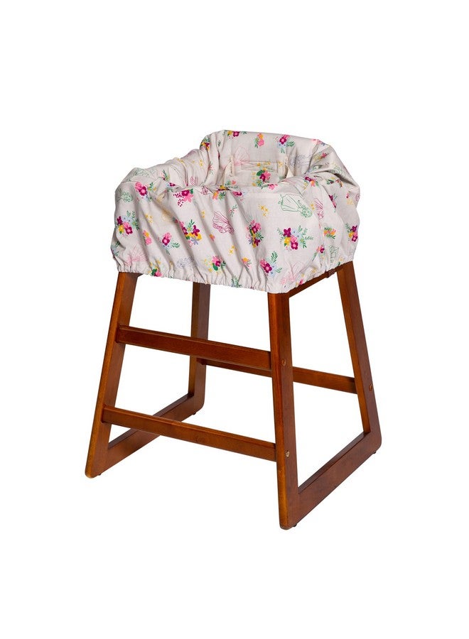 J.L. Childress Disney Baby by J.L. Childress Shopping Cart & High Chair Cover - for Baby, Kids, Toddler, Girl - Phone Holder and Toy Loops - Extra Large, Universal Grocery Cart Cover - Disney Princess  - Image 4