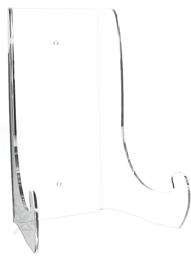 TPGP Heavy Duty Plate Display Stand | 12-inch Clear Acrylic Easel for 15" - 18" Diameter Plates Photo Frames Books Plaques  - Image 1