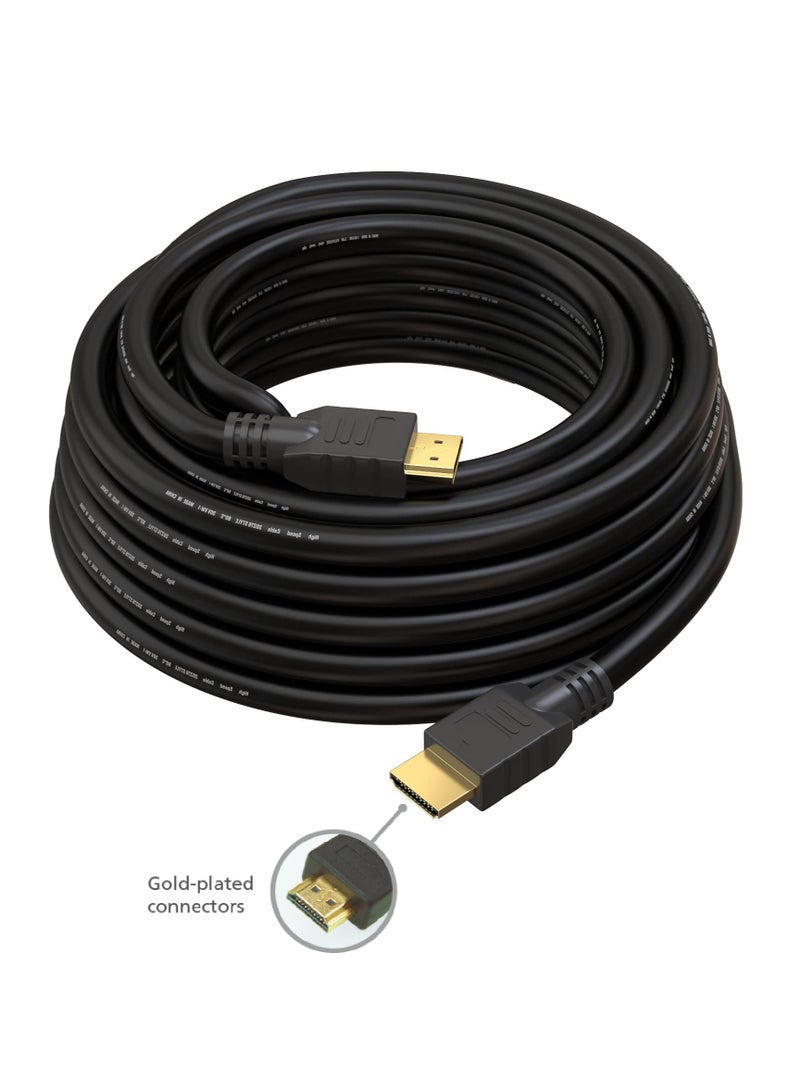 FUJISHKA A premium 3-meter HDMI cable for high-definition audio and video transmission. Perfect for TVs, monitors, projectors, and gaming consoles. Supports stunning 4K resolution for ultra-clear viewing. - Image 5