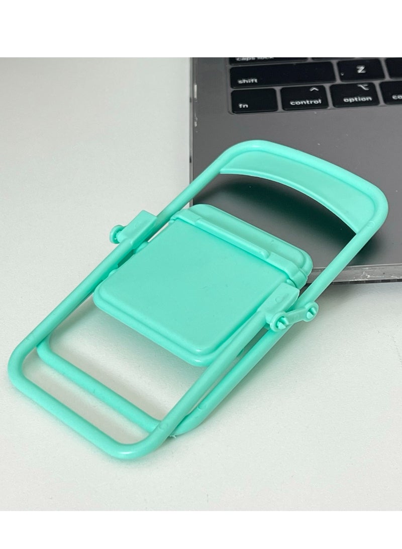 Mini Foldable Adjustable, Small and Lightweight Chair Mobile Phone Holder Stand - Image 2