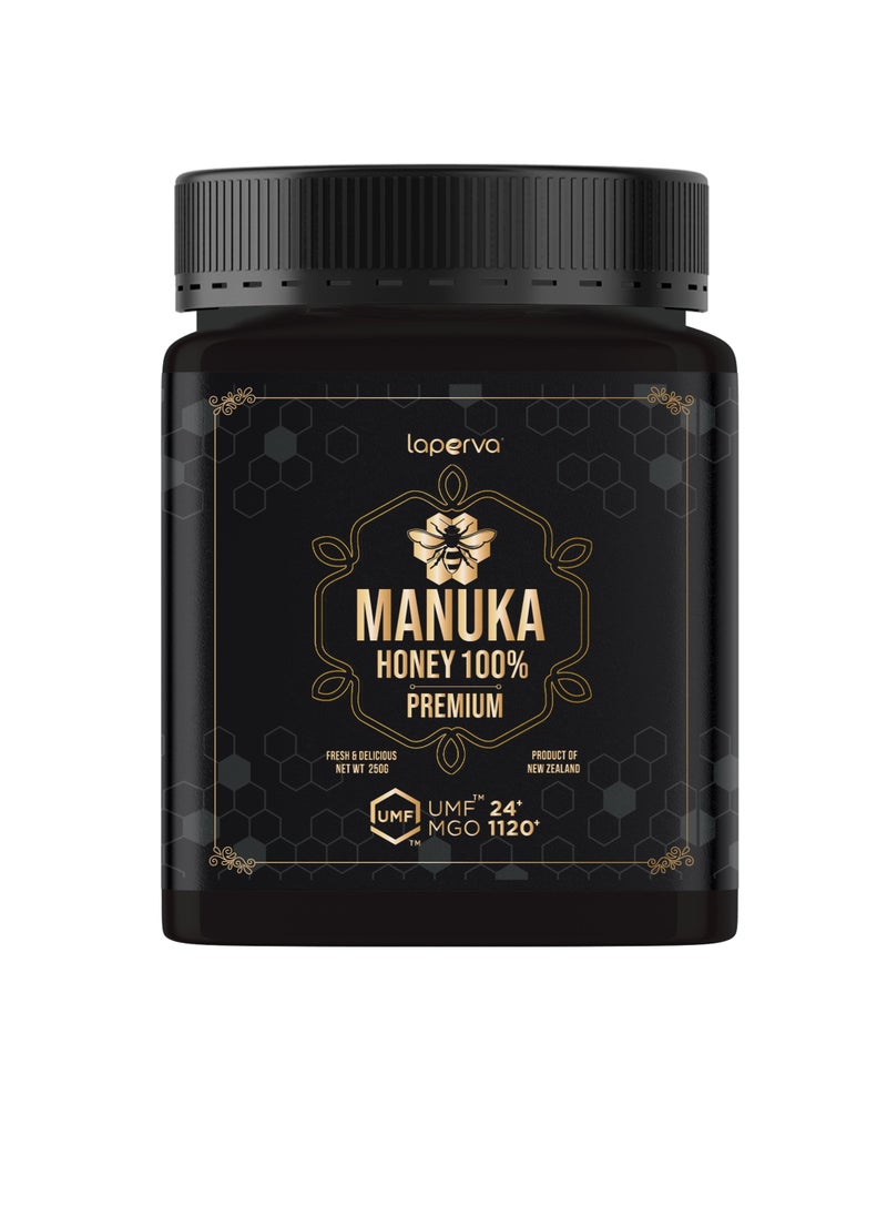 Premium Manuka Honey 1120+ MGO, 24+ UMF - Immune Support, Soothes Sore Throats, Delicious Flavor - 250g Jar - pzsku/Z228513372737ECDDE246Z/45/_/1736406152/e5103703-c1ab-4b9b-8e88-2b72ceafe939