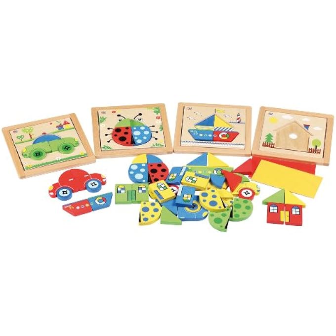 CREATIVE COLOURS AND SHAPES PUZZLES