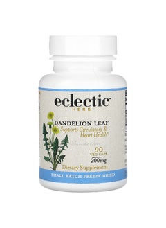 Eclectic Herb Eclectic Herb, Dandelion Leaf, 200 mg, 90 Veg Caps  - Image 1