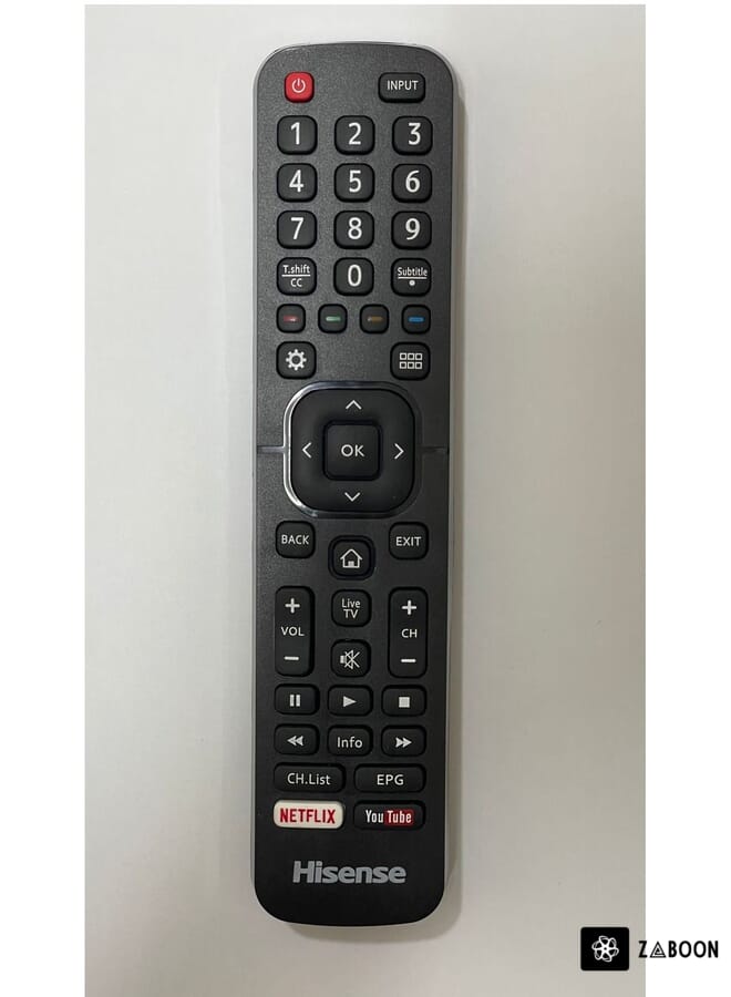 Zaboon Remote Control Replacement And Backup Accessory For Hisense Television