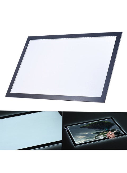 A2 LED Light Box Drawing Tracing Tracer Copy Board Table Pad Panel Copyboard with Memory Function Stepless Brightness Control for Artist Animation Tattoo Sketching Architecture Calligraphy Stenciling