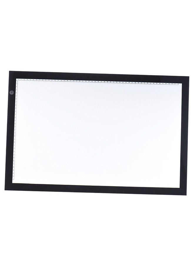 fleiz - A2 LED Light Box Drawing Tracing Tracer Copy Board Table Pad Panel Copyboard with Memory Function Stepless Brightness Control for Artist Animation Tattoo Sketching Architecture Calligraphy Stenciling - Image 1