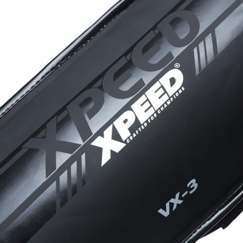 XPEED Matt PU Grappling ShinGuard/Shin Pad | Thick Padding Forefoot | Shin Guard for Men and Women | Training Practice and Sports | Kickboxing shinpad | Baseball | Cricket | Sports Shinguards (S/M) - Image 5