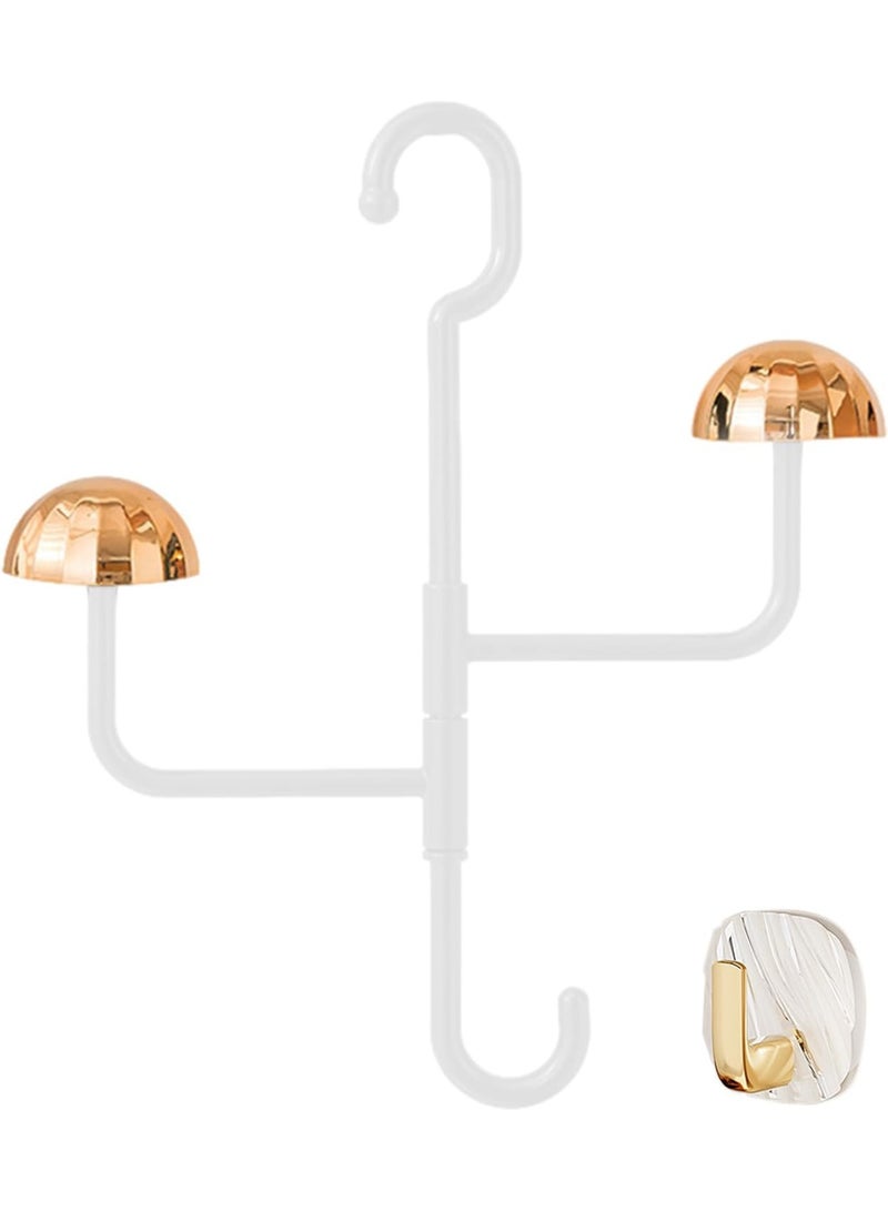 SOLARAE Space-Saving Closet Bag Hanger Organizer - Rotating Multi-Function Purse & Scarf Rack for Clothes, Handbags & Bags - Image 1