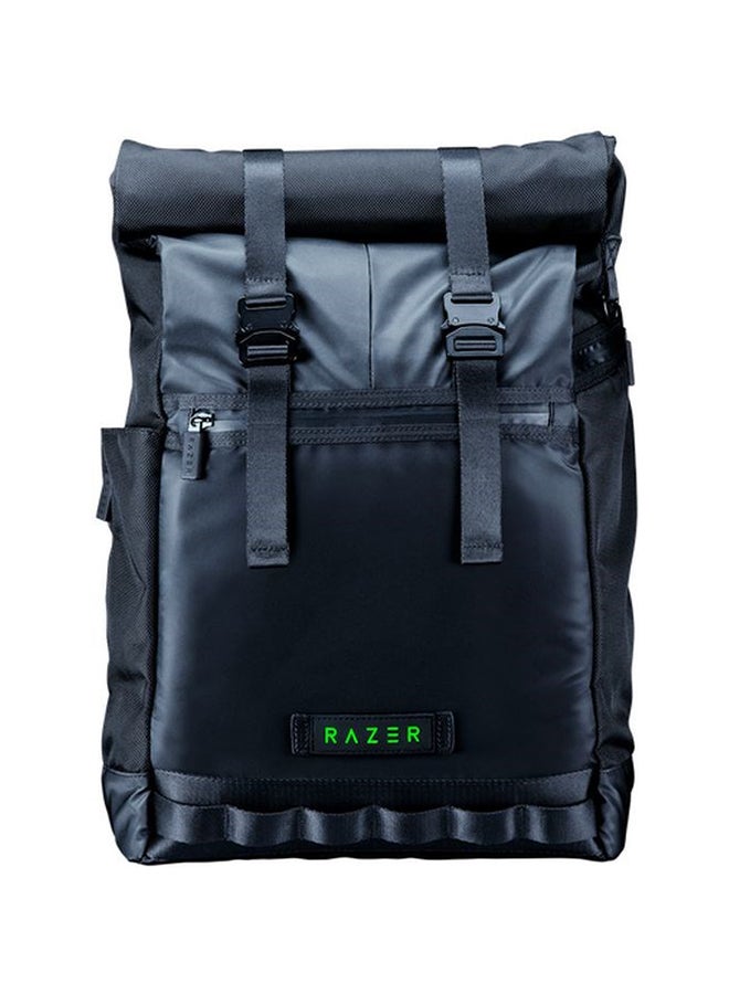 RAZER Recon 15 Rolltop Backpack - Roll-Top Design with Zipper Opening, Water and Abrasion Resistant Build - Image 1