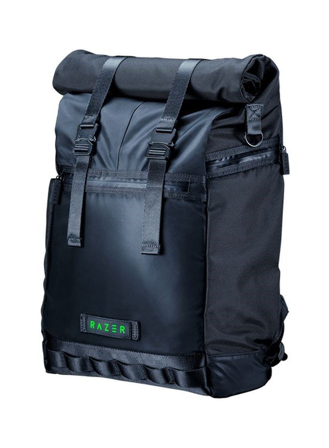 RAZER Recon 15 Rolltop Backpack - Roll-Top Design with Zipper Opening, Water and Abrasion Resistant Build - Image 3