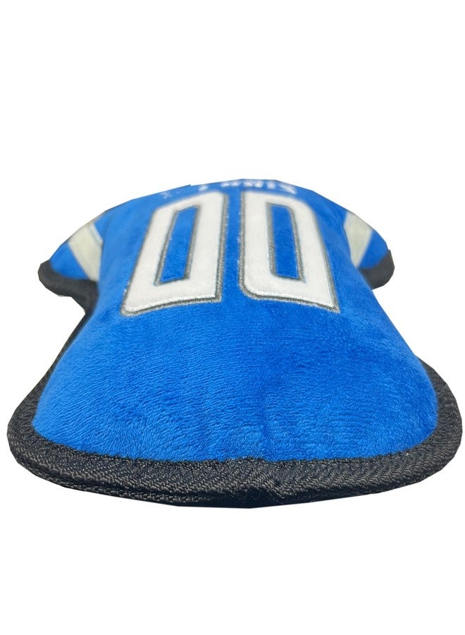 Pets First The 1st Ever Tough but Smooth Dog Toy NFL Detroit Lions Football Jersey Tough Pet Toy. A Premium Quality Doggie Toy with Built-in Squeaker. Sports Fans Favorite Chew Toy - Image 2
