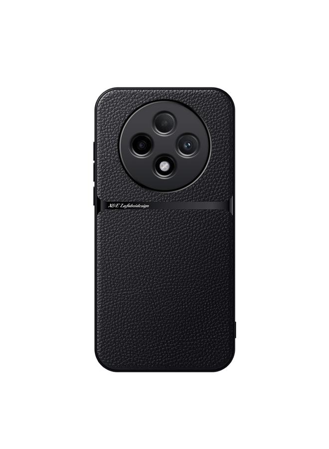 اس-توب جراب لهاتف OPPO Reno12 F 5G مصنوع من جلد الليتشي المغناطيسي بتغطية كاملة ومضاد للصدمات - Image 1