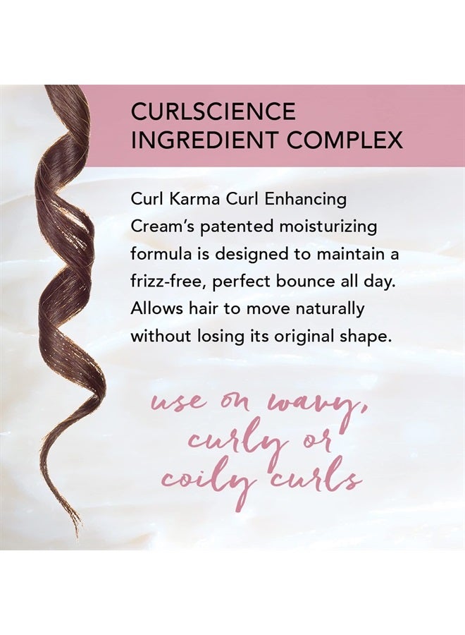 Brocato Curl Karma, Curl Enhancing Cream, 6 Fl Oz | Defining & Moisturizing Curl Crème | Fights Frizz, Adds Bounce & Shape | All Day Control - Image 4