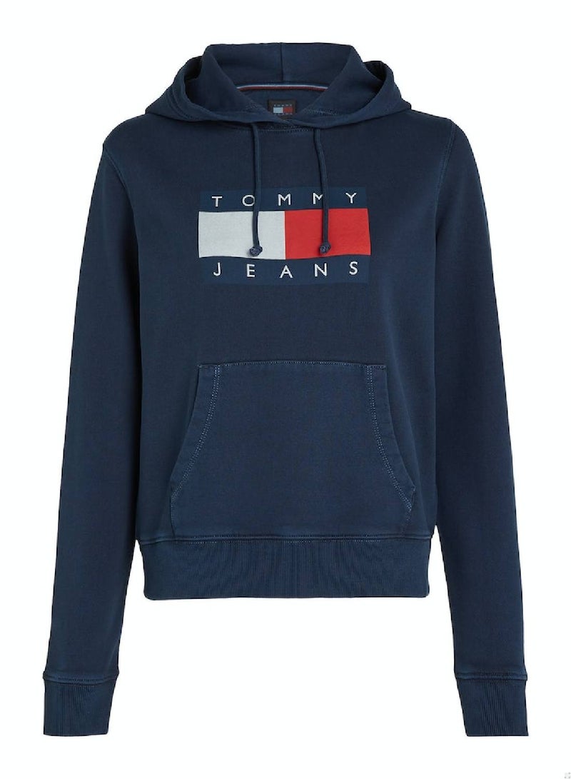 Regular Tommy Flag Pullover Hoodie