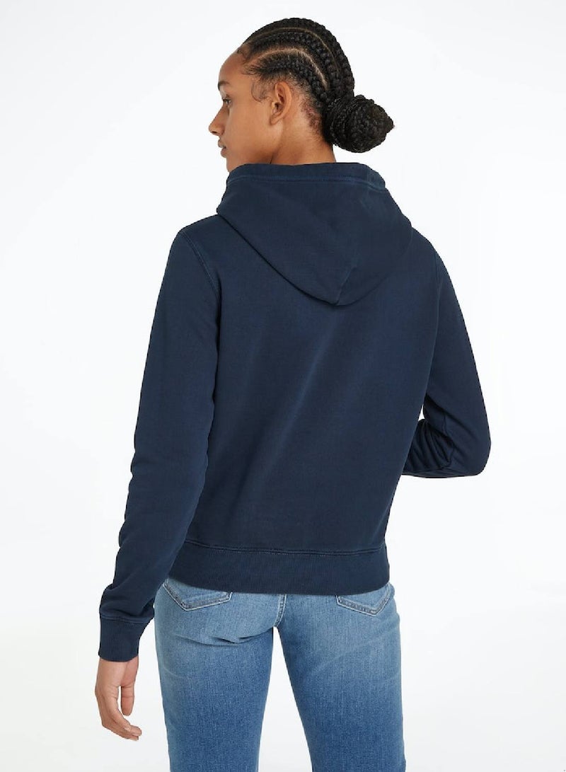 Regular Tommy Flag Pullover Hoodie