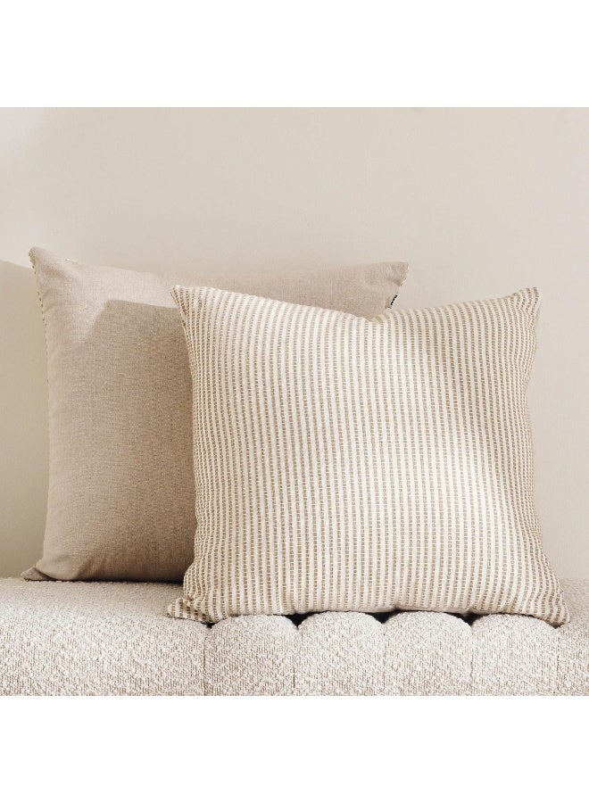 Pan Home طقم أغطية وسائد قطنية بيج للمنزل - Image 1