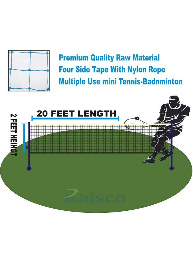 Raisco R716F Nylon Badminton Net (Blue) - Image 5