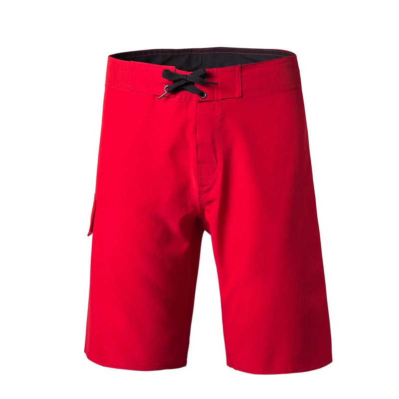 2020 Summer Four-Sided Stretch Fitness Bodybuilding Competition Shorts Solid Color Plus Size Professional Surfing Beach Pants - Image 3