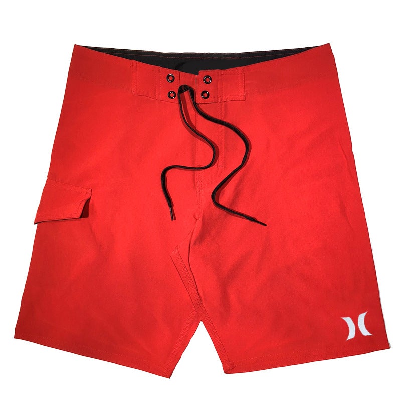 2020 Summer Four-Sided Stretch Fitness Bodybuilding Competition Shorts Solid Color Plus Size Professional Surfing Beach Pants - Image 1
